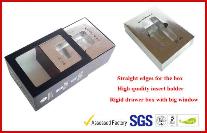 boxes with spot uv logo, rubber finished wine gift packaging box