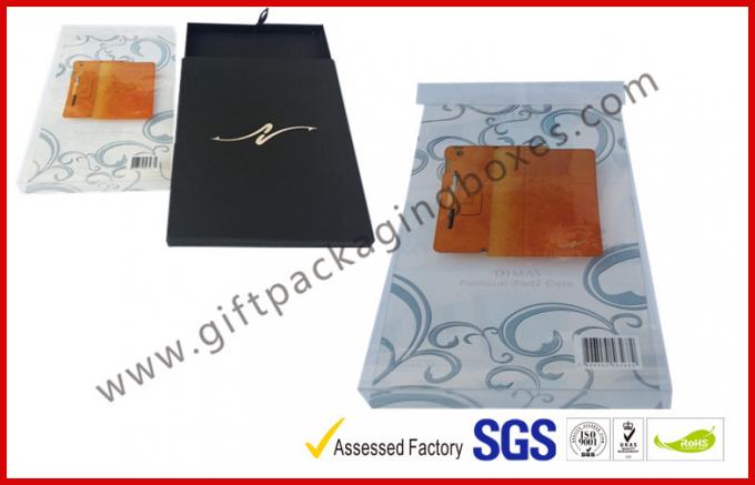 drawer luxury gift boxes ,foil and embossed logo in silver with
