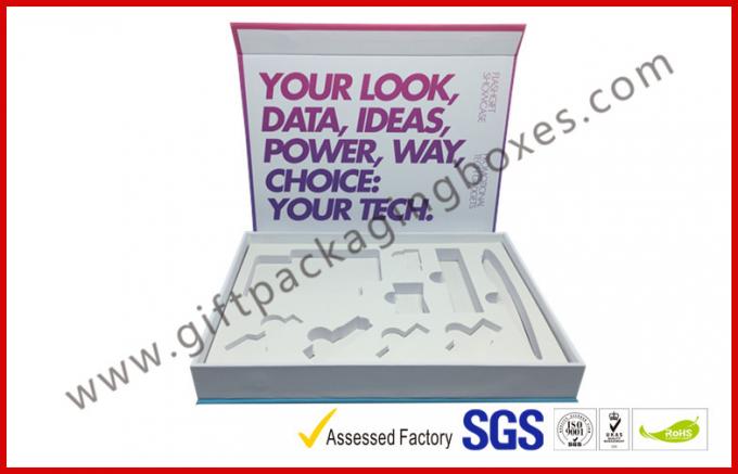paper board gift packaging boxes, fashion pink paper rigid gift