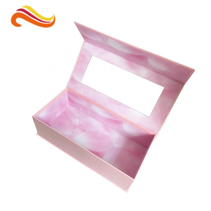 Bestyle Custom Paper Packaging Box With Window Magnetic Closure Gift Box