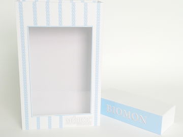 Stylish Rectangle Small Rigid Gift Boxes, Custom Paper Rigid Board Packaging Box