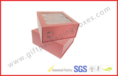 Magnetic Box with Clear PVC / PET Window , HeadPhone Electronics Packaging Boxes