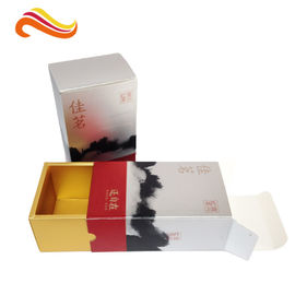 Personalized Printed Chocolate Packaging Boxes , Food Paper Drawer Box