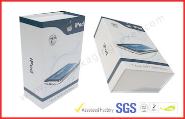 Embossing / UV Coating Rigid Gift Packing Boxes collapsible Rectangle , size customized