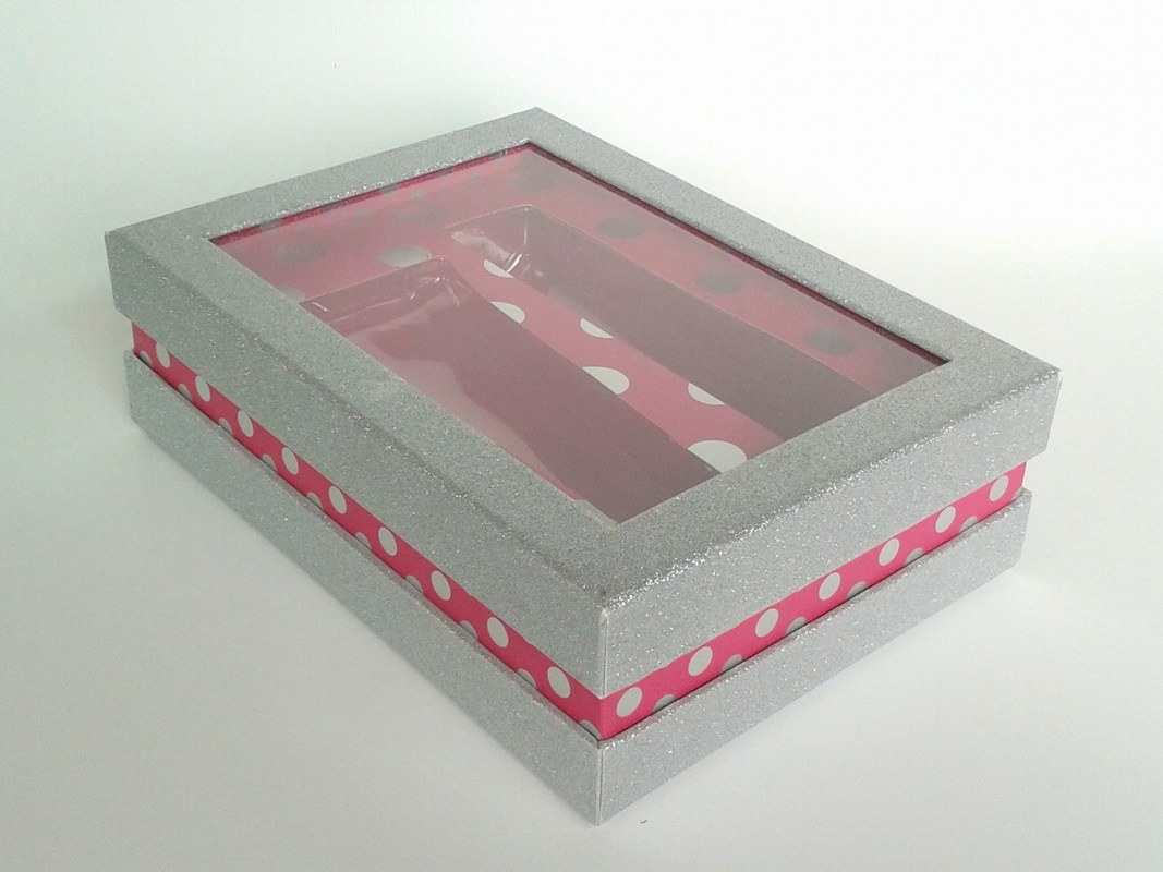 plastic tray, customized coated paper cosmetic packaging box