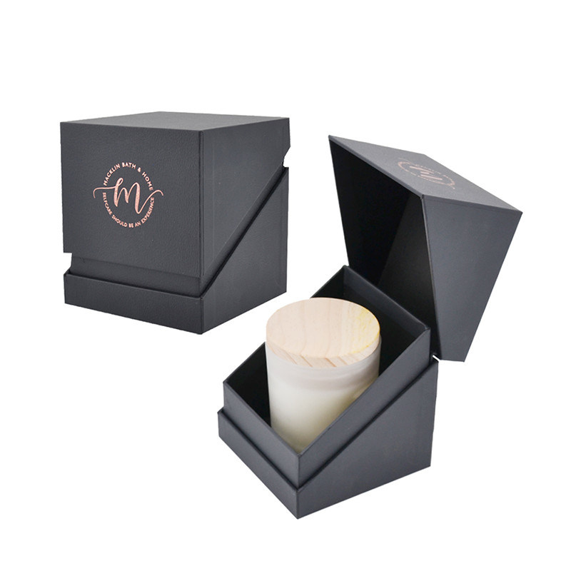 Luxury Rigid Paper Candle Packaging Gift Box