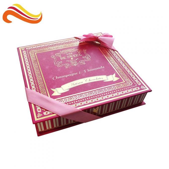 Custom Retail Luxury Chocolate Packaging Boxes Logo Printed Paper With ...