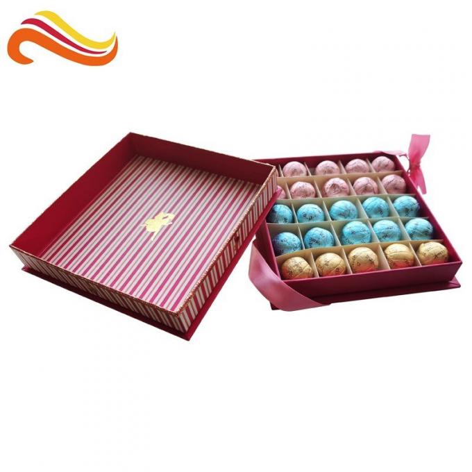 Custom Retail Luxury Chocolate Packaging Boxes Logo Printed Paper With ...