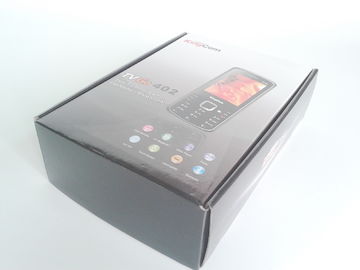 Matt Lamination Grey Card Corrugated aper packaging box For Mobile Phone