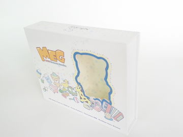 Coated Paper Electronics Packaging Box, Glossy Lamination Customized Rigid Gift Boxes