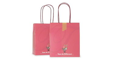 Promotional Paper Gift Bags For Store, Fashion Paper Shopping Bag For Supermarket
