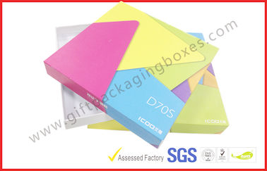 Square Grey Board Rigid Gift Boxes , OEM Offset Printed Gift Packaging Boxes with Lid and Base