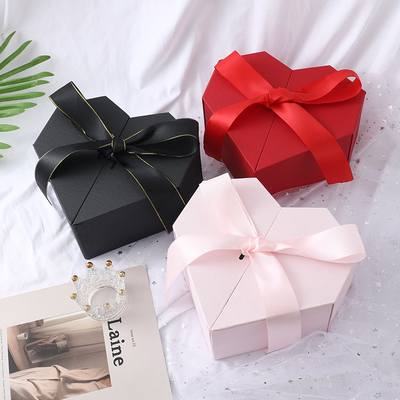 Ins Qixi Valentine'S Gift Box Bow Flower Box Lipstick Perfume Birthday Gift Box