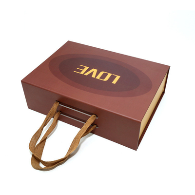Wine Clothing Packaging Portable Folding Box Magnet High End Flip Gift Box
