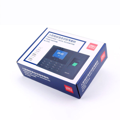 Custom Cardboard Packaging Box Multi Function For Intelligent Attendance Machine