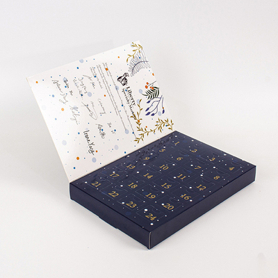 Blind Box Surprise Box Customized Empty Box Flip Christmas Calendar Box Advent Day Toy Box Countdown 24 Day Color Box