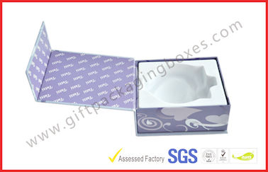 CYMK Print Perfume Gift Cosmetic Packaging Boxes With Plastic Tray Packaging