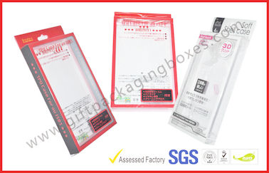 PVC Power Bank Clear Plastic Clamshell Packaging Box with Printing For Iphone Case