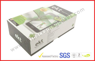 Lid and Base Shipping Delivery Electronics Packaging Box with Finger Hole