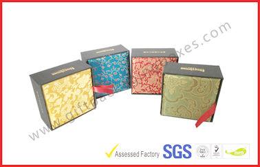 Artistry Design Luxury Gift Packaging Boxes With Traditional Brocade Silk