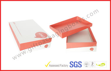 Customized Lid and Base Rigid Gift Box Printing , Retail Store Promotion Gift Packaging