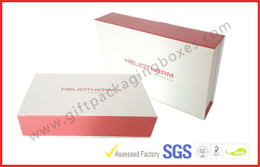Duplex Board Rigid Magnetic Cosmatic Packaging Boxes With Book Shape