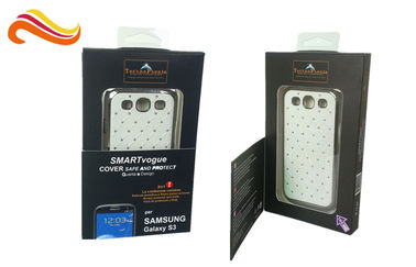 Rectangle Card Board Packaging , Foil Foldable IPhone 5 / 5s Case Packaging