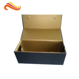 Customized Coated Paper 250gsm Luxury Gift Boxes With Spot UV Logo , Touch Feeling Gift Packaging Box