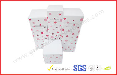 Lovely Cosmetic Packaging Boxes / Brand Paper box with White Corrugated Insert