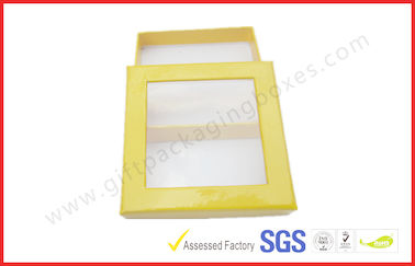 Customized Apparel Gift Boxes Lid and Base Printed Gift With Window