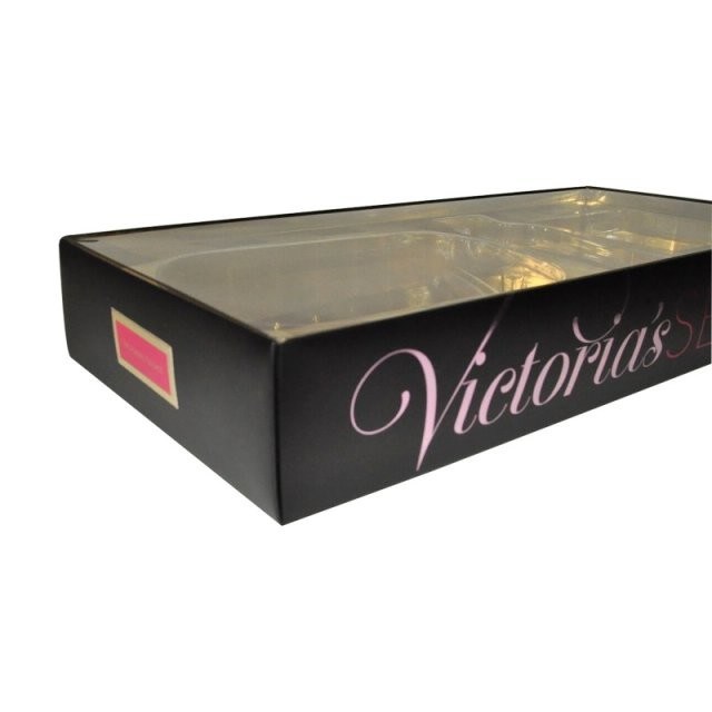 Disposable Plastic Clamshell Packaging Edgefold Sliding Blister Card