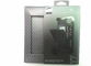 Custom Blister Plastic Drawer Packaging,Black PVC with Spot UV Packaging Boxes