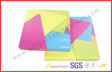 Square Grey Board Rigid Gift Boxes , OEM Offset Printed Gift Packaging Boxes with Lid and Base