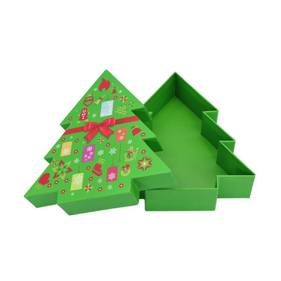 Bestyle Custom Christmas Chocolate Candy Box Luxury Rigid Cardboard Tree Shape