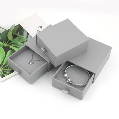 Customize LOGO Drawer Packaging Boxes Plain White Jewelry Gift Packaging Boxes