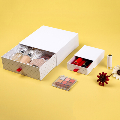 Double Pack Lipstick Packaging Box Customized Large Brand Lipstick Pullout Paper Gift Box