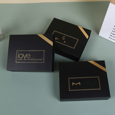 Cosmetic Lipstick Perfume Sponge Gift Box Flip Drawer Empty Box