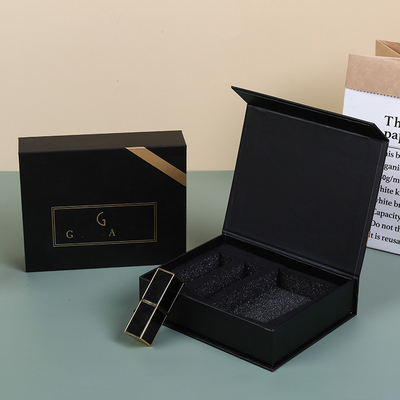 Cosmetic Lipstick Perfume Sponge Gift Box Flip Drawer Empty Box