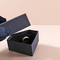 Black Kraft Paper Jewelry Packaging Box For Necklace Ring Earrings Bracelet