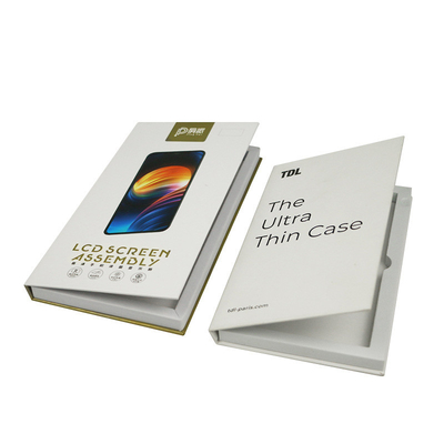Mobile Phone Toughened Film Electronics Packaging Box Book Flip Color Box