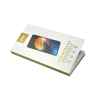 Mobile Phone Toughened Film Electronics Packaging Box Book Flip Color Box