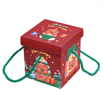 Christmas gift box Christmas gift packaging empty box Christmas Eve gift apple box customization