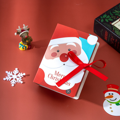 Custom Christmas Candy Box Paperboard Creative Magic Book Decorative Empty