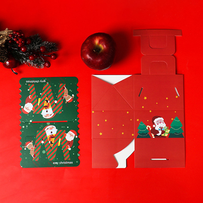 Apple Gift Packaging Boxes Christmas Eve Gift Box 4C Offset Printing