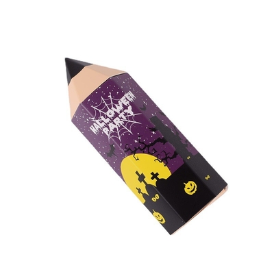 Pencil Shape Gift Packaging Boxes Halloween Gift Box For Candy