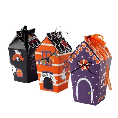 Halloween Candy Chocolate Gift Box Recyclable Paperboard CMYK Color