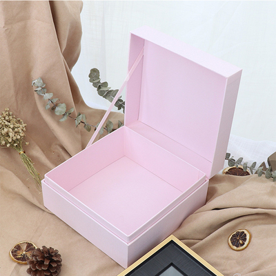 Special Paper Custom Flip Packaging Box Valentine'S Day Gift Box For Eternal Flower