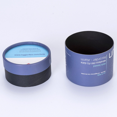 Cylindrical Cosmetic Packaging Box CMYK 4C Offset Printing With Logo