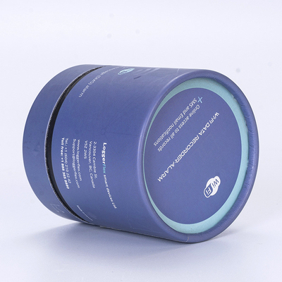 Cylindrical Cosmetic Packaging Box CMYK 4C Offset Printing With Logo