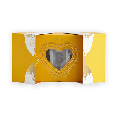 Customized high-end double-door special-shaped gift box packaging carton customization